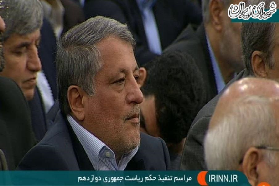حضور محسن هاشمی در مراسم تنفیذ+عکس