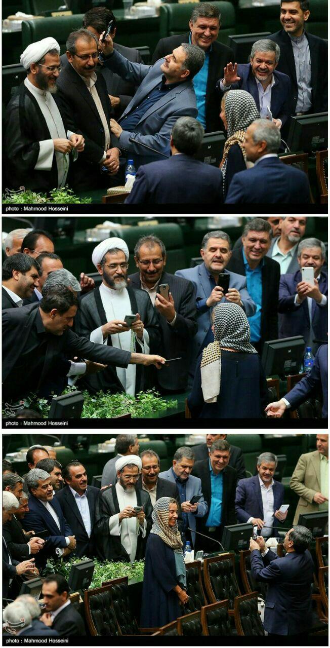 این سلفی یک تحقیر ملی است/ اگر این عکس دست پدران و مادران شهدا بیفتد! این سلفی یک تحقیر ملی است/ اگر این عکس دست پدران و مادران شهدا بیفتد!