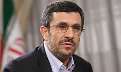 پیام احمدی نژاد در پی شهادت شهید