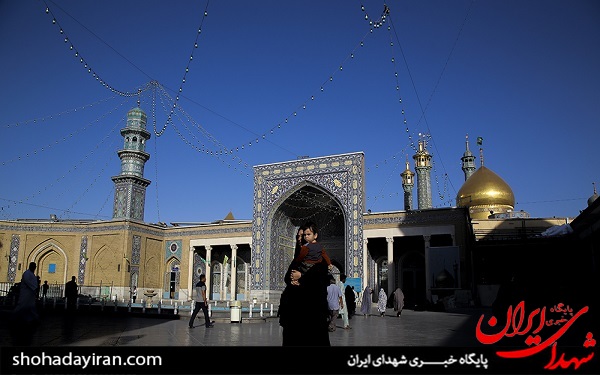عکس/حرم در شب تولدخضرت معصومه(س)