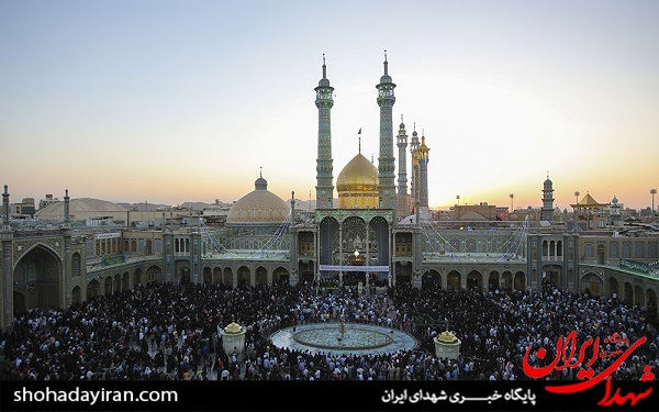 عکس/حرم در شب تولدخضرت معصومه(س)