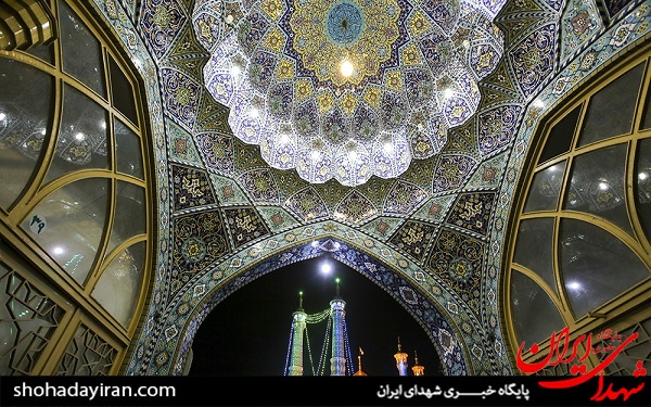 عکس/حرم در شب تولدخضرت معصومه(س)