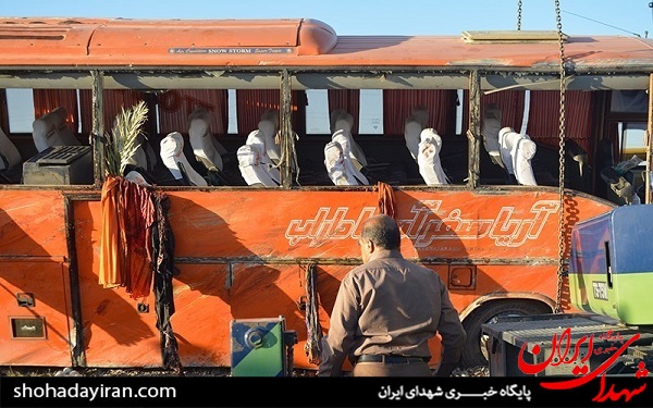 عکس/ واژگونی اتوبوس دختران دانش‌آموز