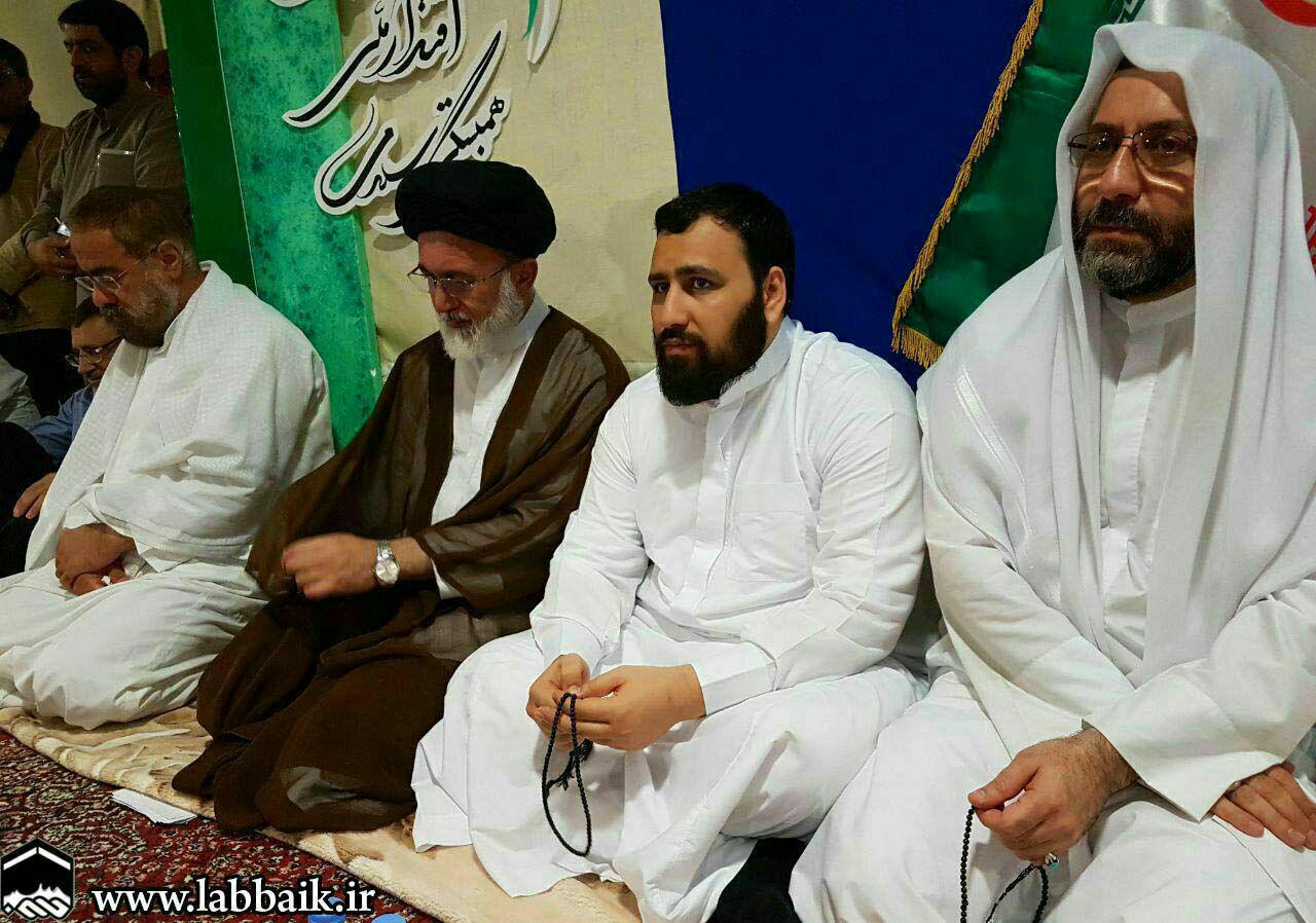 سید علی خمینی در مراسم یادبود شهدای منا +عکس