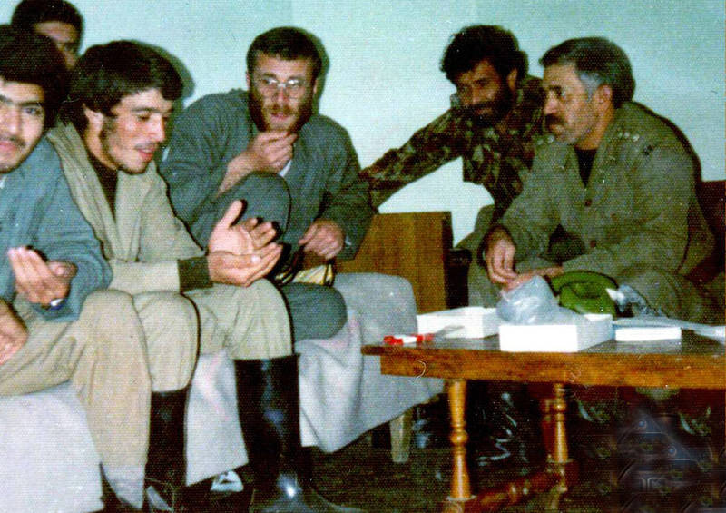 شهیدان آبشناسان، بروجردی و کاوه در کنار هم+عکس