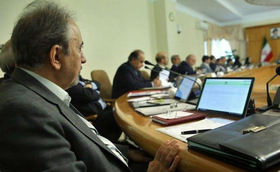 حضور نجفی شهردار تهران در جلسه هيات دولت +عکس