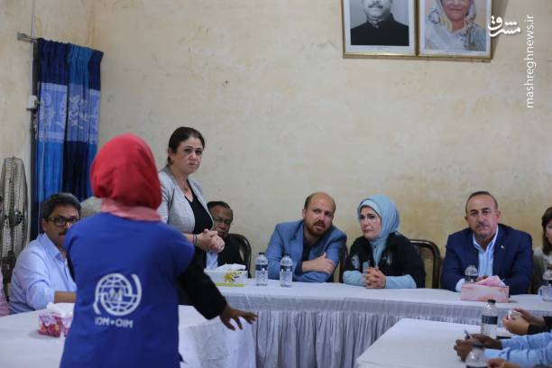 همسر اردوغان درمیان مسلمانان مظلوم میانمار+عکس
