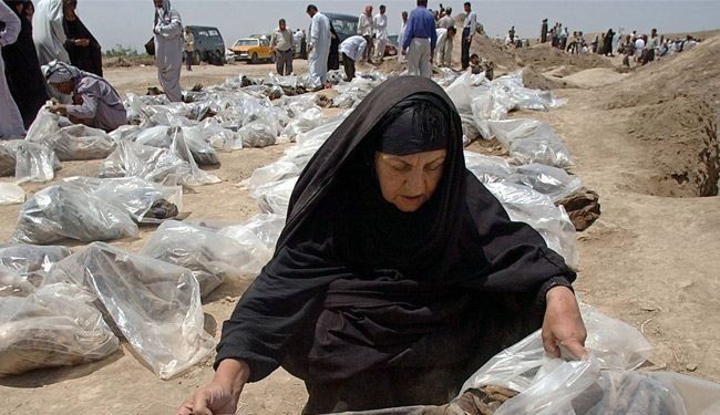 یافتن گور جمعی شیعیان در شهر