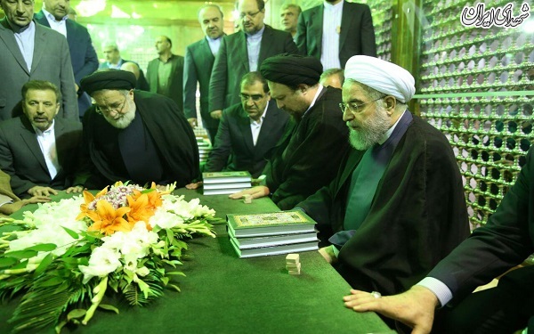 تجدیدمیثاق دولت‌دوازدهم با آرمان‌های امام راحل/عکس