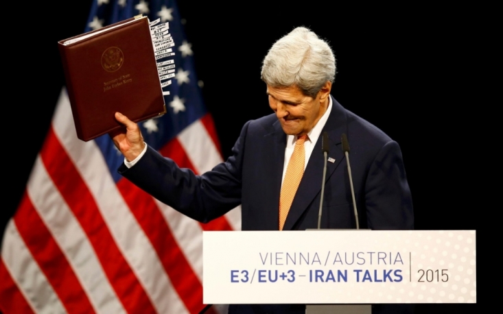 جان کری:ایران قبل از تخفیف تحریم ها، ذخایر اورانیوم خود را نابود کرد جان کری:ایران قبل از تخفیف تحریم ها، ذخایر اورانیوم خود را نابود کرد