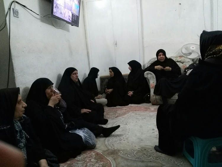 در هیئت عزاداری در هیئت عزاداری