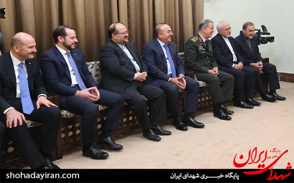 عکس/ دیدار رئیس جمهور ترکیه با رهبر انقلاب
