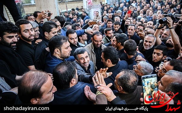 عکس/ مراسم ختم مرحوم داوود احمدی‌نژاد
