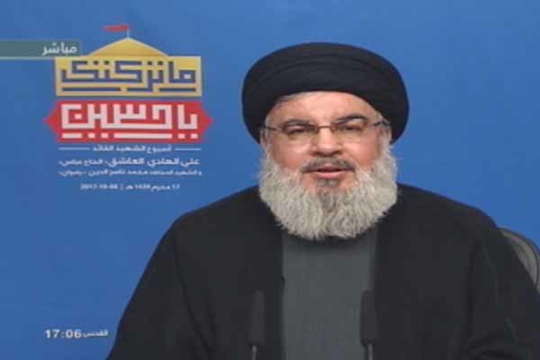 سید حسن نصرالله: دستی که به سوی لبنان دراز شود قطع خواهد شد سید حسن نصرالله: دستی که به سوی لبنان دراز شود قطع خواهد شد