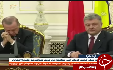 چرت زدن رئیس جمهور ترکیه سوژه رسانه ها! + عکس چرت زدن رئیس جمهور ترکیه سوژه رسانه ها! + عکس