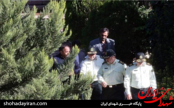 عکس/ دیدار فرمانده نیروی‌انتظامی با لاریجانی