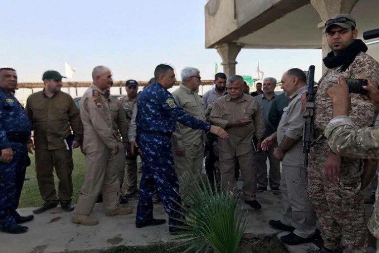 حضور فرماندهان الحشد الشعبی در کرکوک + عکس