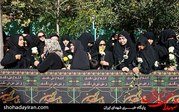 عکس/ تشییع شهید گمنام در شهرک شهید صادقی