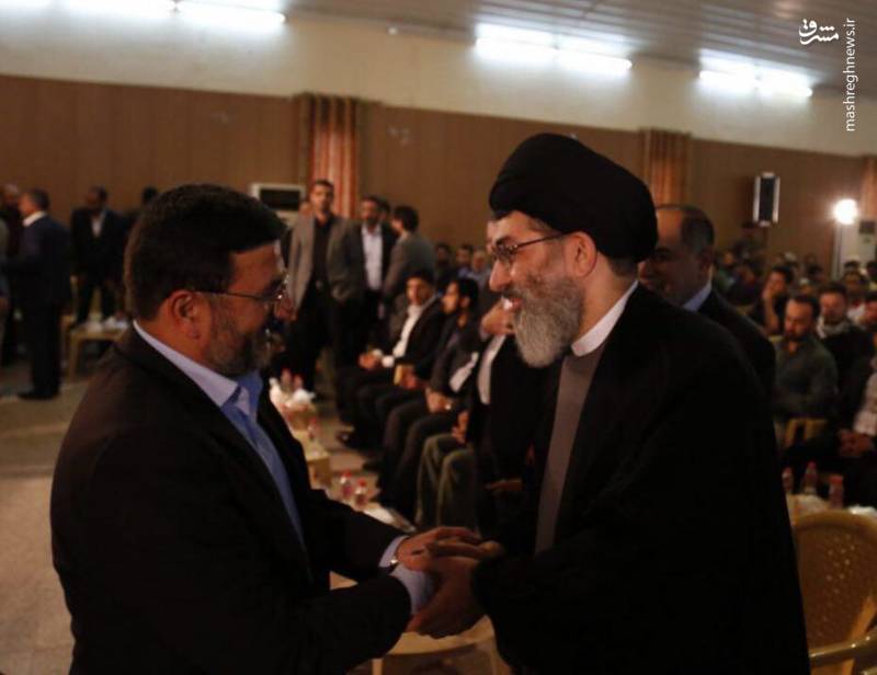 دیدار شهیدِ اطلاعاتی حشدالشعبی با هاشم الحیدری