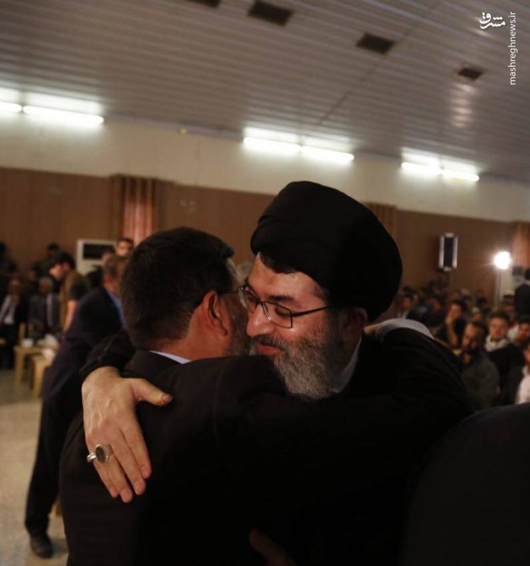 دیدار شهیدِ اطلاعاتی حشدالشعبی با هاشم الحیدری