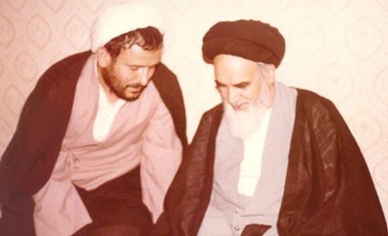 حاج شیخ حسین انصاریان در محضر امام راحل + عکس