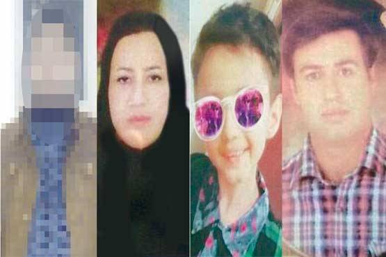 دستگیری عامل قتل خانوادگی در روستا/ عکس