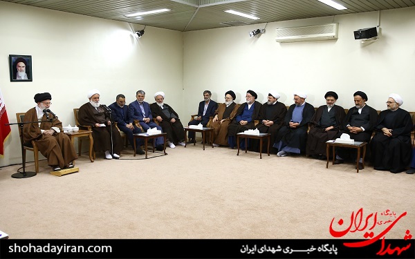 عکس/ دیدار دست‌اندرکاران کنگره بزرگداشت شهید مصطفی خمینی با رهبر انقلاب