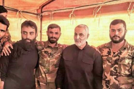 تصویری از حاج قاسم سلیمانی در دیرالزور + عکس