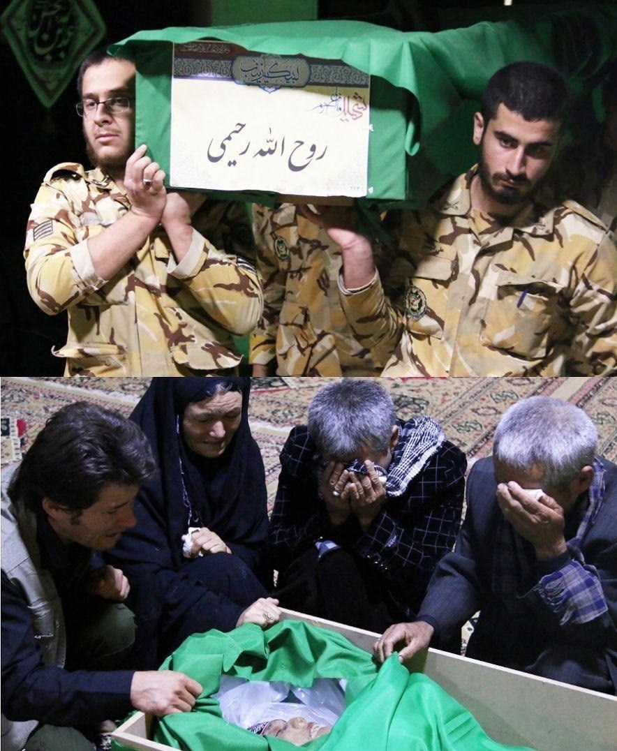 وداع با پیکر شهید فاطمیون در معراج شهدا + عکس وداع با پیکر شهید فاطمیون در معراج شهدا + عکس