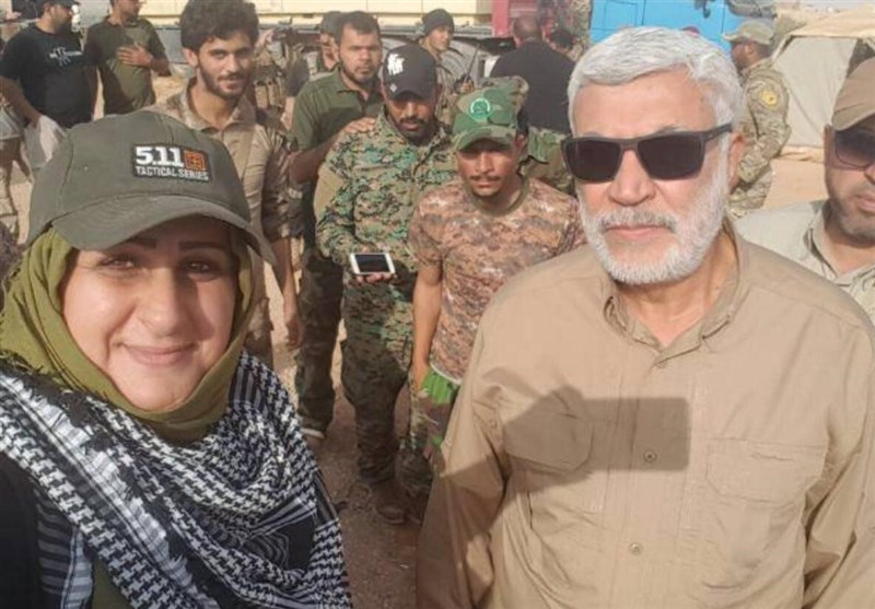 شهادت اولین خبرنگار زن حشد الشعبی در عراق +عکس شهادت اولین خبرنگار زن حشد الشعبی در عراق +عکس