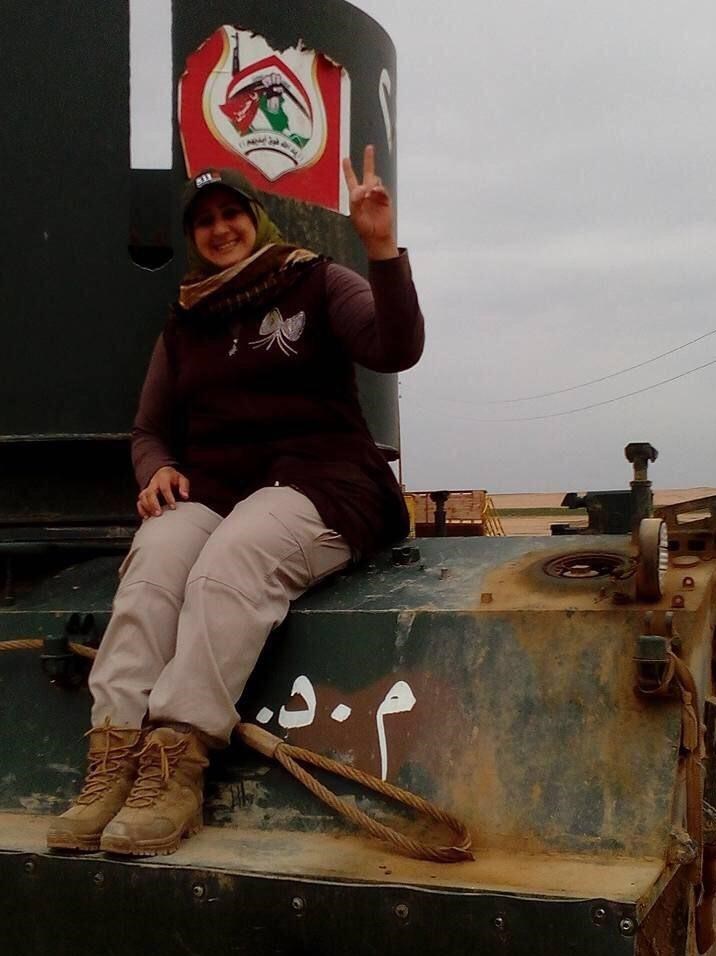 شهادت اولین خبرنگار زن حشد الشعبی در عراق +عکس شهادت اولین خبرنگار زن حشد الشعبی در عراق +عکس