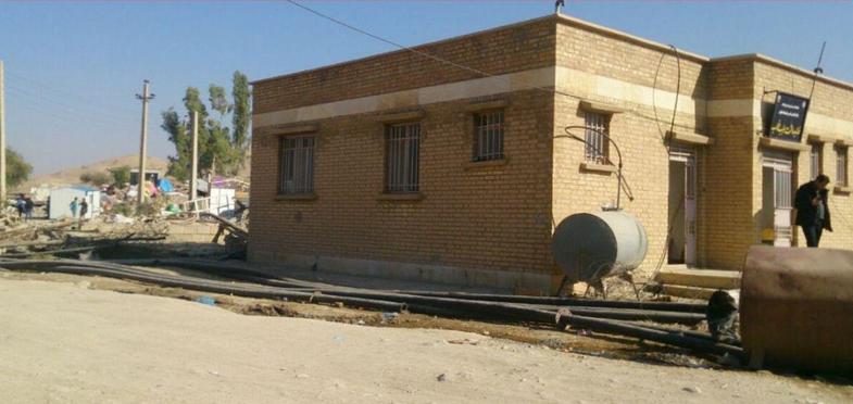 تنها بنای تخریب نشده در روستای سراب ذهاب! + عکس