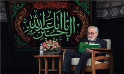 مراسم یادبود مرحوم حبیب الله چایچیان در مسجد ارک