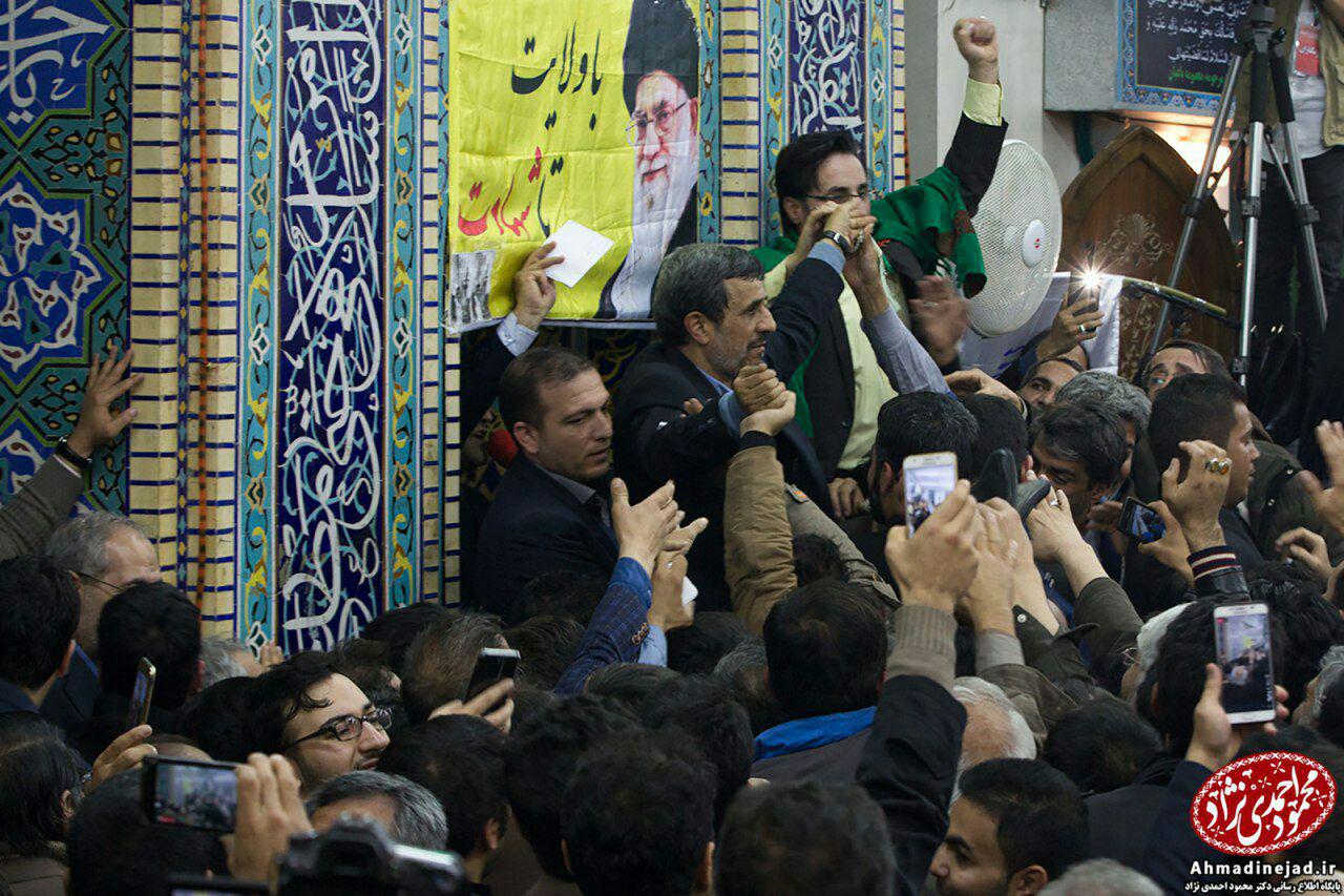 حواشی سفر محمود احمدی نژاد به مشهد + عکس