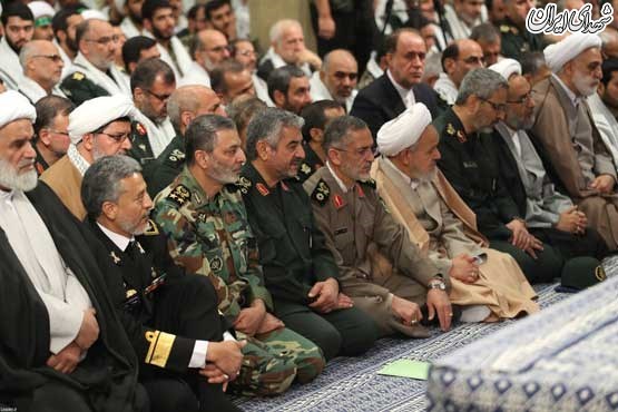 دیدار بسیجیان کشور با رهبر معظم انقلاب/ عکس