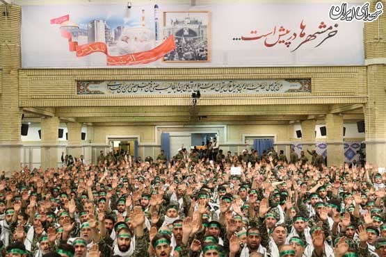 دیدار بسیجیان کشور با رهبر معظم انقلاب/ عکس