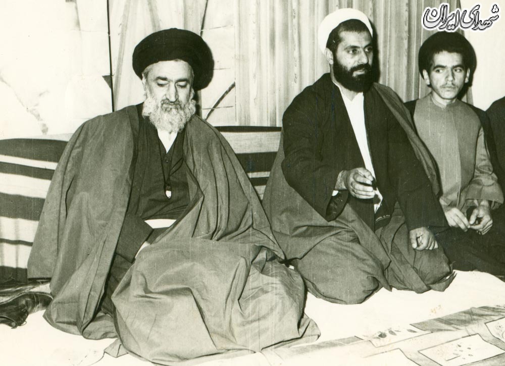 شهید آیت الله مدنی و مرحوم کافی در کنار هم + عکس