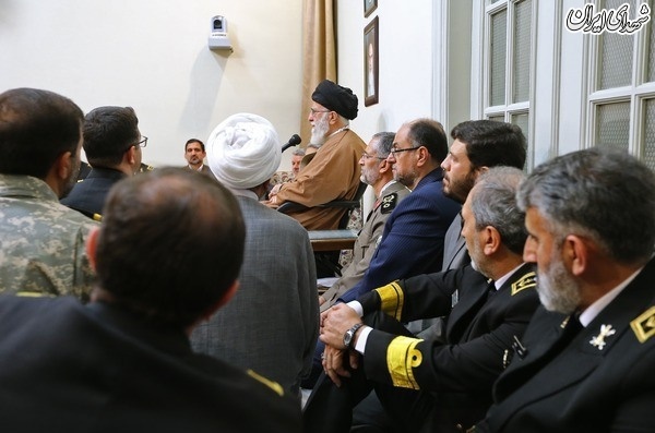 دیدار فرماندهان نیروی دریایی با رهبر انقلاب/عکس دیدار فرماندهان نیروی دریایی با رهبر انقلاب/عکس