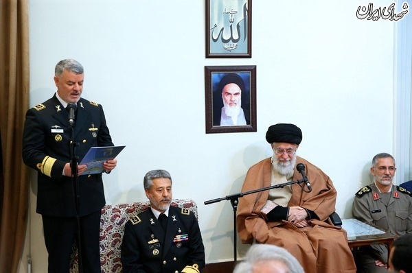 دیدار فرماندهان نیروی دریایی با رهبر انقلاب/عکس دیدار فرماندهان نیروی دریایی با رهبر انقلاب/عکس