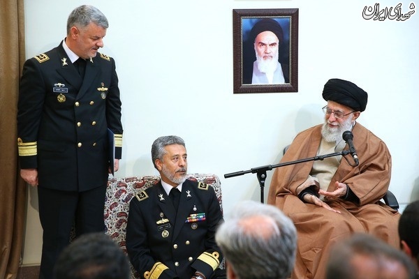 دیدار فرماندهان نیروی دریایی با رهبر انقلاب/عکس دیدار فرماندهان نیروی دریایی با رهبر انقلاب/عکس