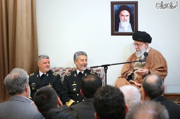 دیدار فرماندهان نیروی دریایی با رهبر انقلاب/عکس دیدار فرماندهان نیروی دریایی با رهبر انقلاب/عکس