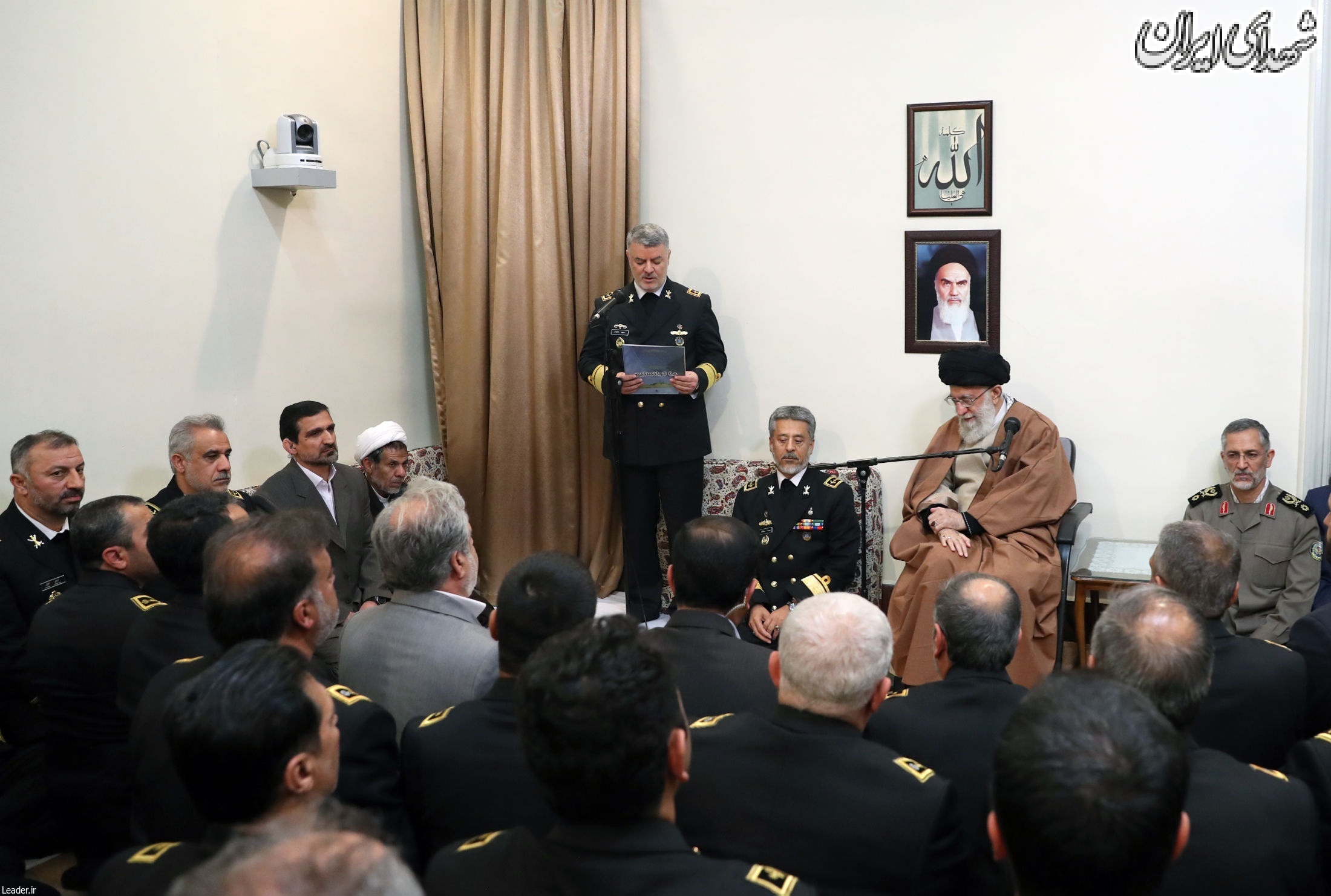دیدار فرماندهان نیروی دریایی با رهبر انقلاب/عکس دیدار فرماندهان نیروی دریایی با رهبر انقلاب/عکس