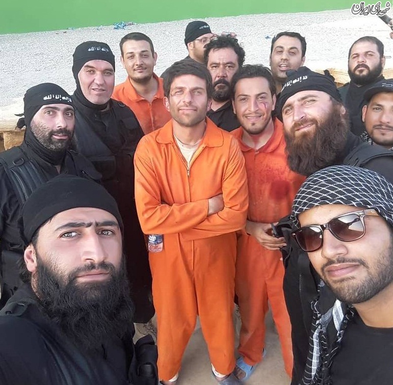 عکس/ داعشی‌ها در پشت صحنه 