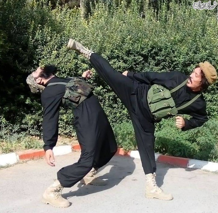 عکس/ داعشی‌ها در پشت صحنه 