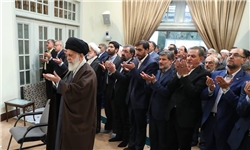 دیدار نوروزی جمعی از مسئولان کشور با رهبر انقلاب