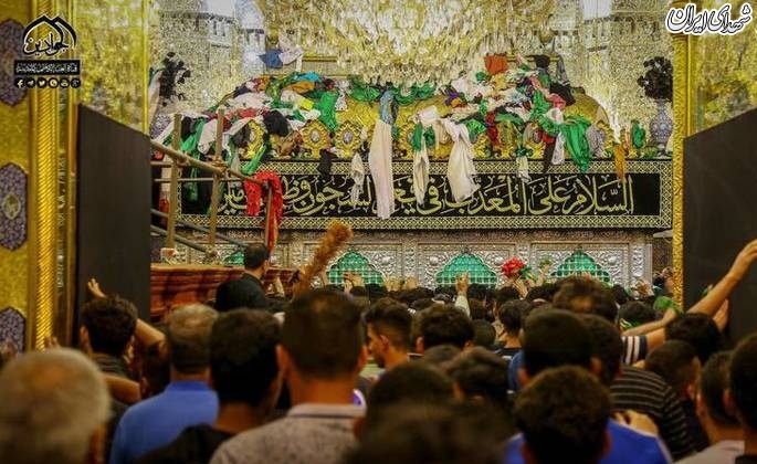 عکس/ حال و هوای بارانی حرم شریفین کاظمین(ع)