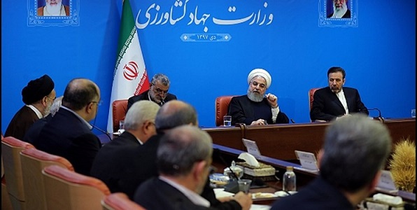 روحانی: دولت تامین امنیت کشاورزی را وظیفه خود میداند روحانی: دولت تامین امنیت کشاورزی را وظیفه خود میداند