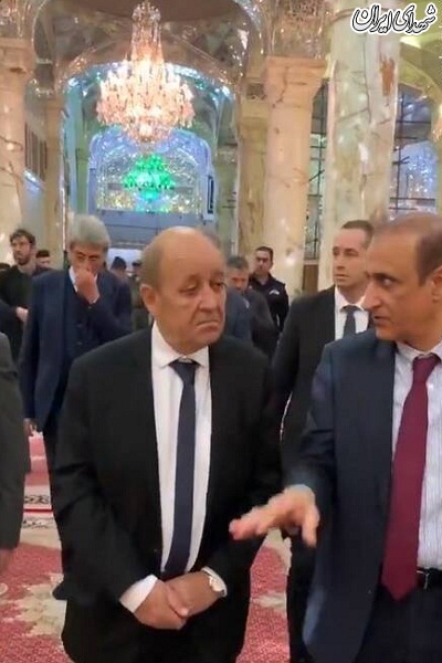 عکس/ وزیر خارجه فرانسه در حرم حضرت علی(ع) عکس/ وزیر خارجه فرانسه در حرم حضرت علی(ع)
