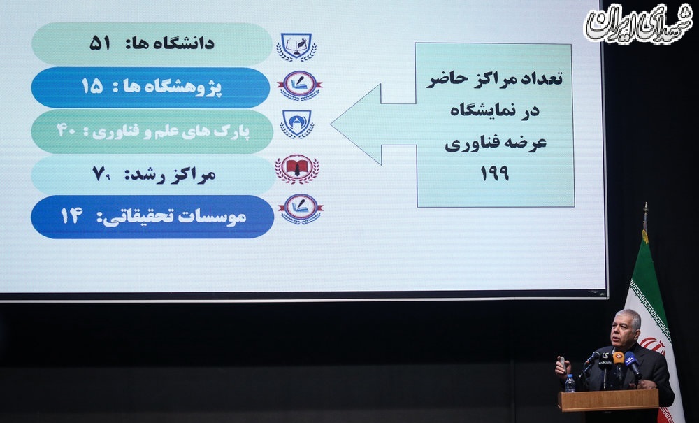 عکس/نوزدهمین نمایشگاه «دستاوردهای پژوهش، فناوری و فن‌بازار»