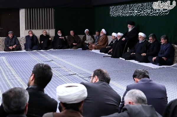 عکس/اولین شب عزاداری فاطمیه ۱۴۴۰ در حسینیه امام خمینی